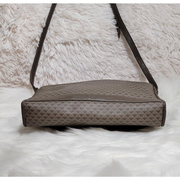 Vintage Liz Claiborn 80's Triangle Geometric Print Envelope Crossbody Handbag - Picture 2 of 10